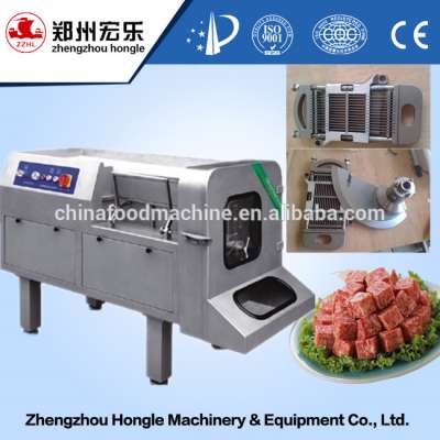 Cube Shape Chicken Meat Dicing Machine / commercial Chicken Breasts Dicer